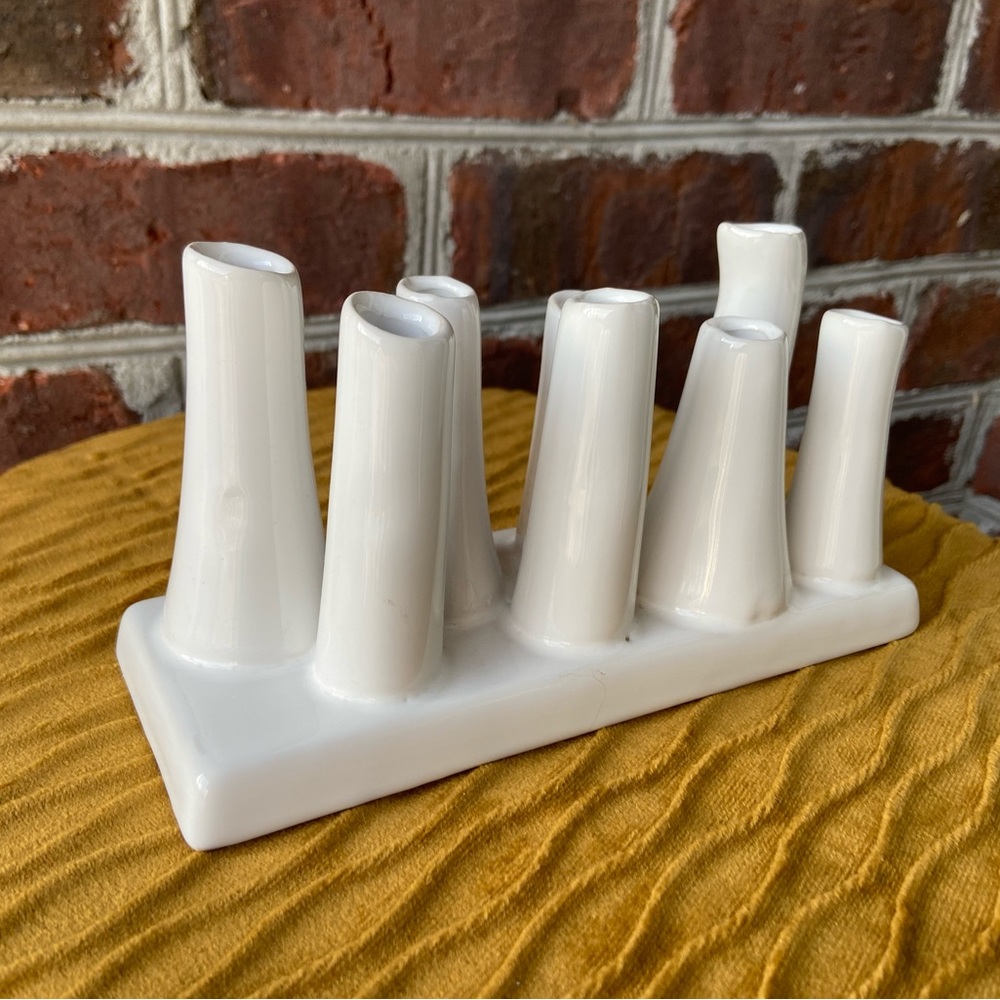 Handcrafted bud vase, desk accessory, or fabulous holder for make-up brushes - Picture 3 of 7